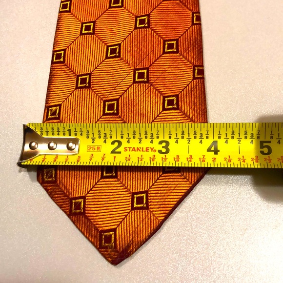 Ted Baker of London Tie/ Orange - Picture 7 of 7